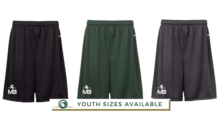Spartan Youth Shorts - 6\" Length